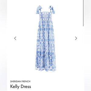 Sheridan French Kelly Dress M